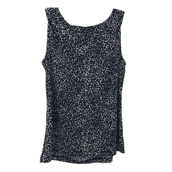 Calvin Klein Leopard Print Tank Top - Picture 2 of 2